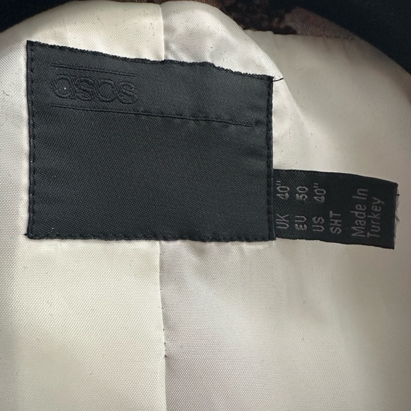 ASOS size 14 Floral Patterned Blazer - Picture 5 of 6